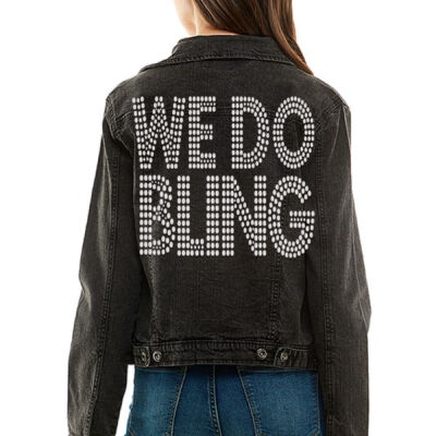 Basic Tier - Stretched Ladies Casual Denim Jacket Thumbnail