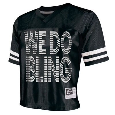 Basic Tier - Cropped Dazzle Football Jersey Thumbnail