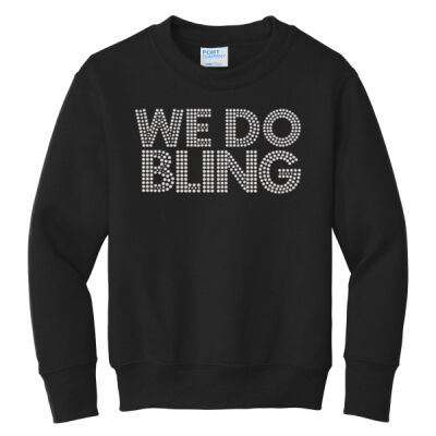 Basic Tier - Youth Core Fleece Crewneck Sweatshirt Thumbnail